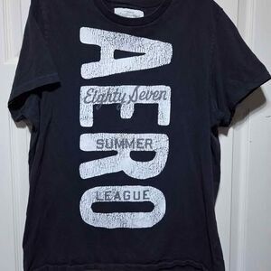 Aeropostale Men's XL Black short sleeve tshirt